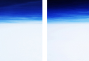 On the Clouds #692 #698, 2006, C-Print, 167x117cm each