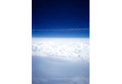 On the Clouds  #4, 1997, C-Print, 87.5x57.5cm/ 171.5x115cm