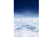 On the Clouds  #5, 1997, C-Print, 87.5x57.5cm/ 171.5x115cm