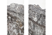 Untitled #1742, #1733, Seorak, 2010, C-Print, 305.6x158.6cm each